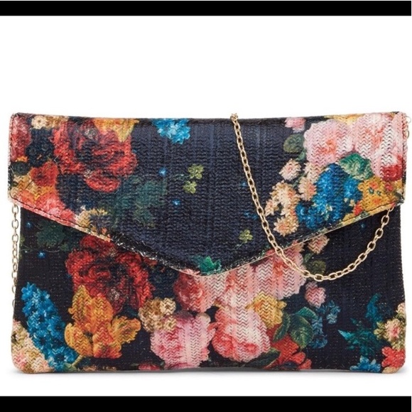 Annalise Straw Envelope Clutch - Picture 2 of 2